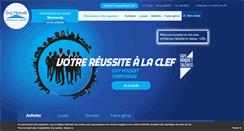 Desktop Screenshot of guyhoquet-immobilier-marmande.com